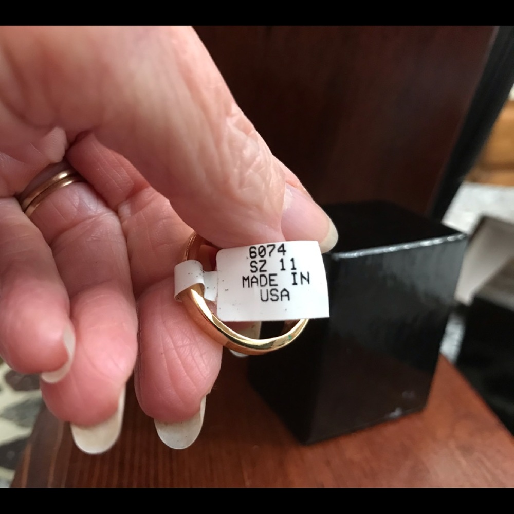 Vintage Gold Seta created ruby ring - Picture 6 of 7